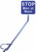 Portable Rail Clamp Sign Holder and Sign