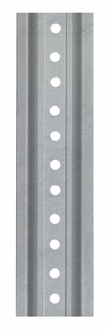Sign Post Silver Steel 8 ft L