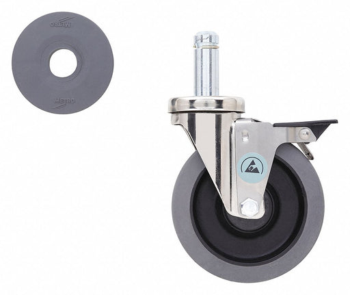 Replacement Caster for Wire Shelving 5 