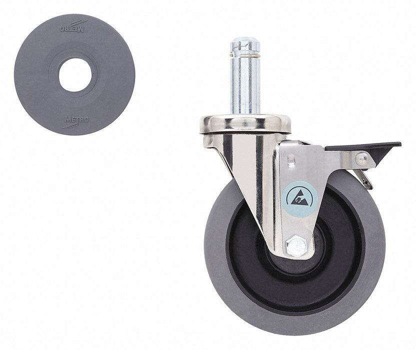 Replacement Caster for Wire Shelving 5 