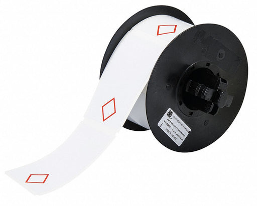 Pre-Cut Label Stock Roll White Gloss