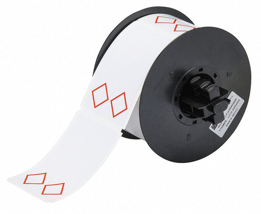 Pre-Cut Label Stock Roll White Gloss