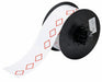 Pre-Cut Label Stock Roll White Gloss