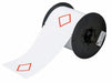 Pre-Cut Label Stock Roll White Gloss