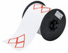 Pre-Cut Label Stock Roll White Gloss