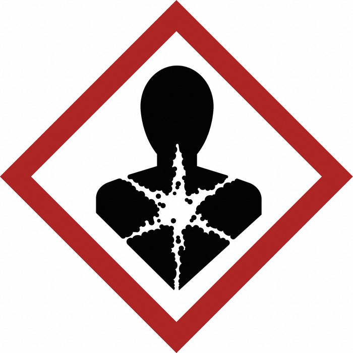 GHS Label 2 H 2 W PK4