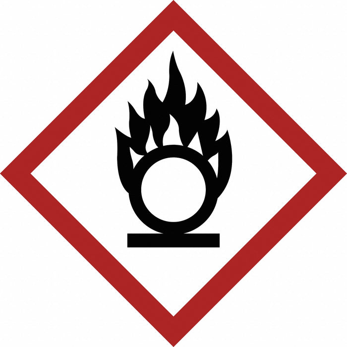 GHS Label 1 in H 1 in W Vinyl PK16