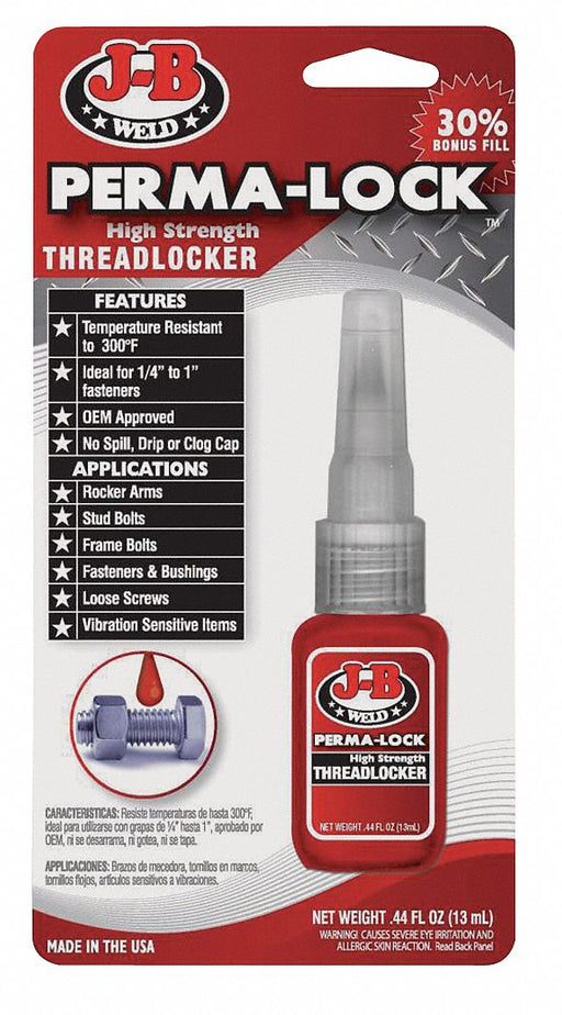 Threadlocker 13mL Bottle Red