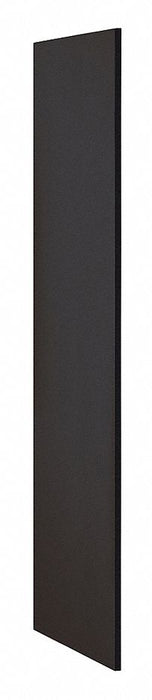 End Panel Black 72inH x 21inW x 3/4inD
