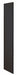 End Panel Black 72inH x 21inW x 3/4inD