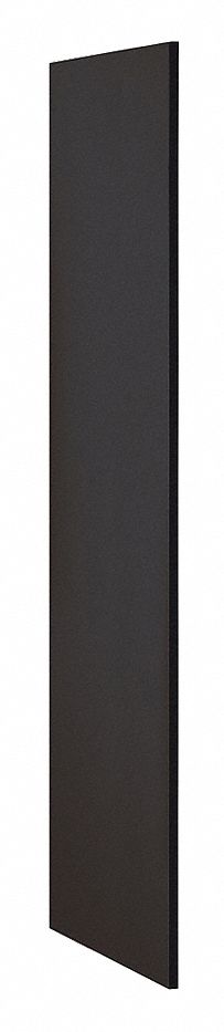 End Panel Black 72inH x 21inW x 3/4inD