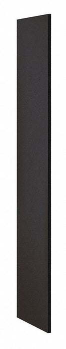 End Panel Black 72inH x 18inW x 3/4inD