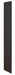 End Panel Black 72inH x 18inW x 3/4inD