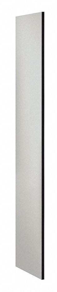 End Panel Gray 72inH x 18inW x 3/4inD