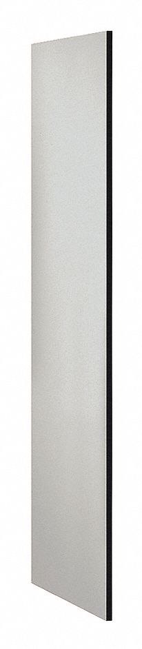 End Panel Gray 72inH x 21inW x 3/4inD