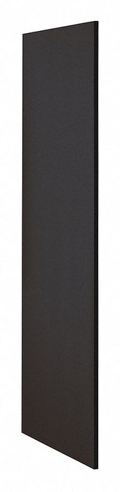 End Panel Black 72inH x 24inW x 3/4inD
