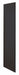 End Panel Black 72inH x 24inW x 3/4inD