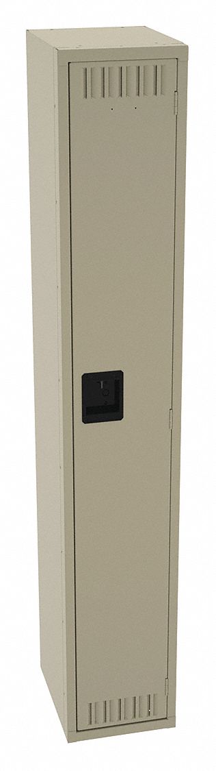 K4145 Wrdrb Lckr 1x1Lckr Sand 72 x12 x15 Assm