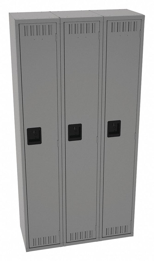 K4149 Lckr 1x3Lckr Md Gray 72 x36 x15 Assm