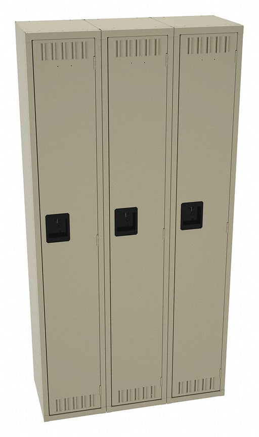 K4149 Wrdrb Lckr 1x3Lckr Sand 72 x36 x15 Assm