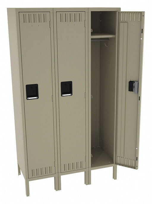 K4142 Wrdrb Lckr 1x3Lckr Sand 66 x36 x18 Assm