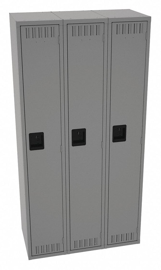 K4150 Lckr 1x3Lckr Md Gray 72 x36 x18 Assm