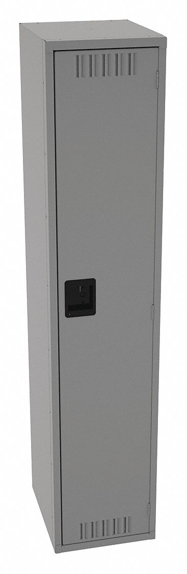 K4147 Lckr 1x1Lckr Md Gray 72 x15 x18 Assm
