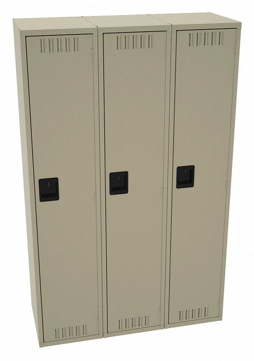 Wrdrb Lckr 1x3Lckr Sand 78 x36 x18 Assm