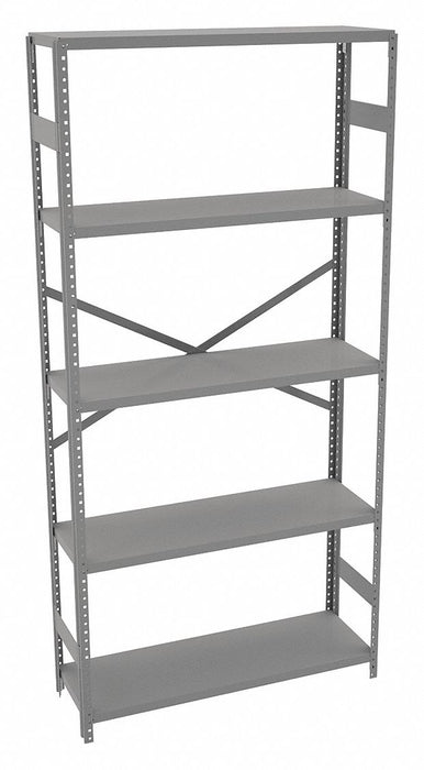 Metal Shlvng Cap 250 lb 12inx72inx36in