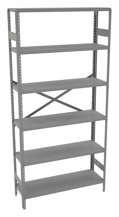 Metal Shlvng Cap 250 lb 12inx72inx36in