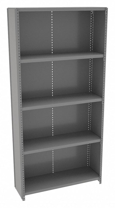 Metal Shlvng Cap 250 lb 12inx72inx36in