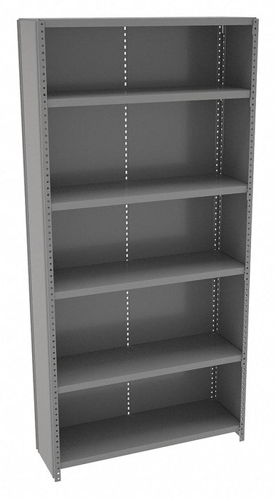 Metal Shlvng Cap 250 lb 12inx72inx36in