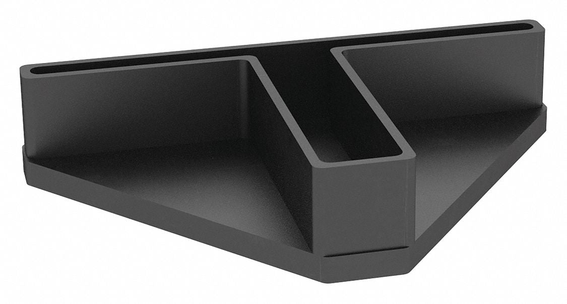 Footplate 2inx3/4inx3 7/16in Black