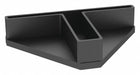 Footplate 2inx3/4inx3 7/16in Black