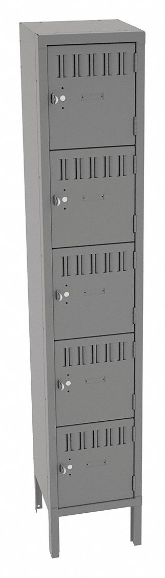 Bx Lckr 5x1Lckr Gray 66 x12 x12 Assm