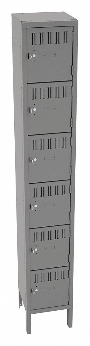 Bx Lckr 6x1Lckr Gray 78 x12 x12 Assm