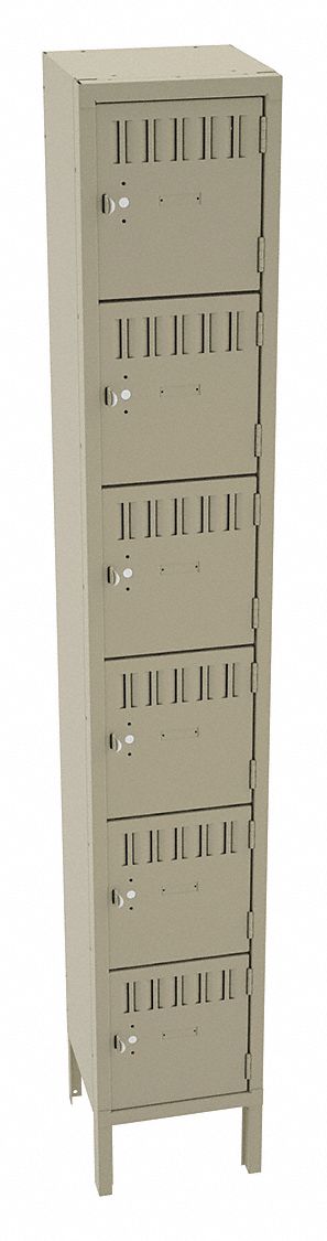 Bx Lckr 6x1Lckr Sand 78 x12 x12 Assm