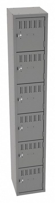 Bx Lckr 6x1Lckr Gray 72 x12 x12 Assm