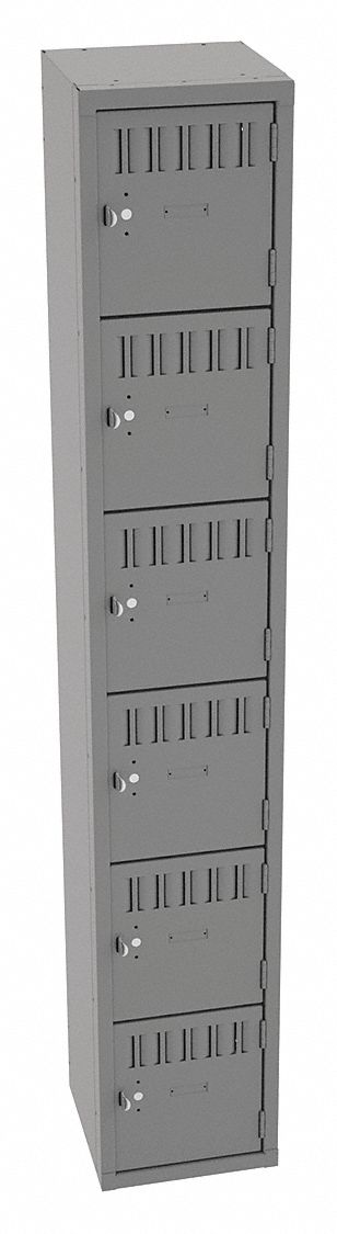 Bx Lckr 6x1Lckr Gray 72 x12 x12 Assm