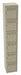 Bx Lckr 6x1Lckr Sand 72 x12 x12 Assm