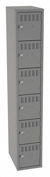 Bx Lckr 6x1Lckr Gray 72 x12 x18 Assm