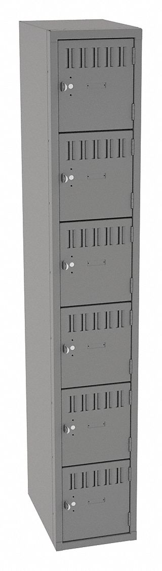 Bx Lckr 6x1Lckr Gray 72 x12 x18 Assm