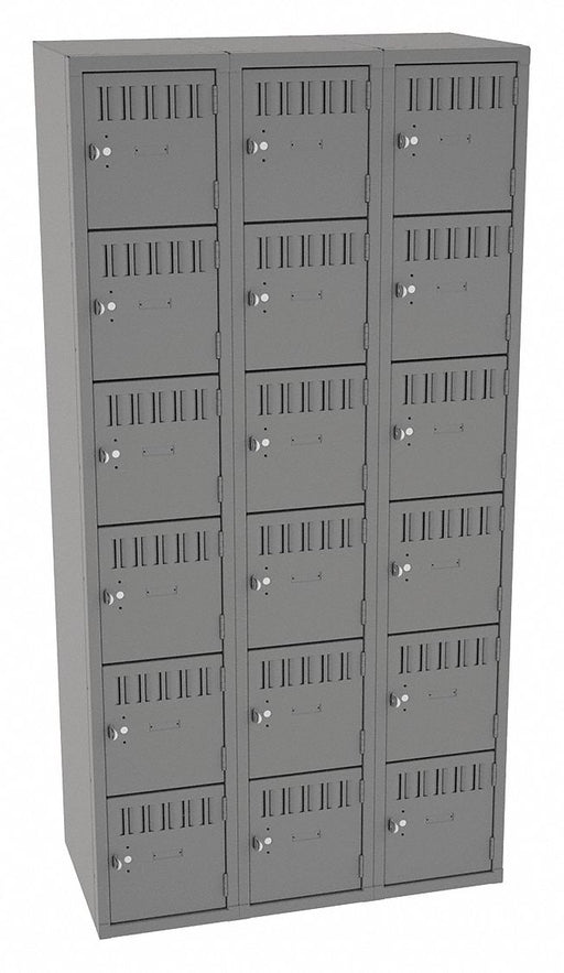 Bx Lckr 6x3Lckr Gray 72 x36 x18 Assm