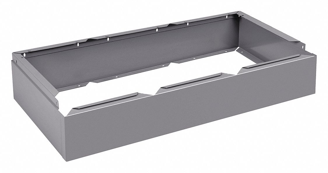 Locker Base Full Medium Gray 6 x36 x12 