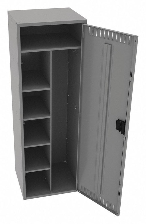 K7511 Lckr 1x1Lckr Md Gray 72 x24 x21 Assm