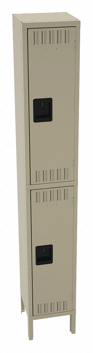 K4163 Wrdrb Lckr 2x1Lckr Sand 78 x12 x12 Assm