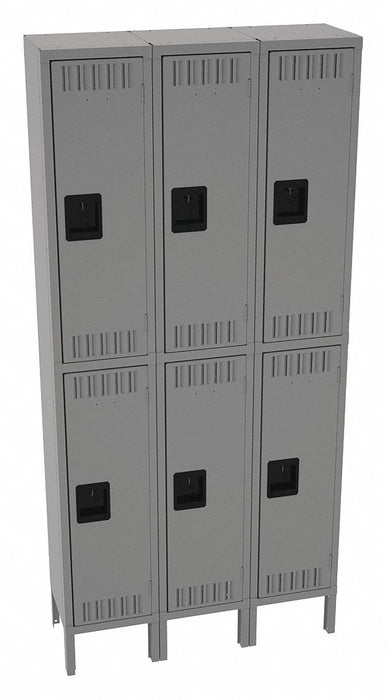 K4164 Lckr 2x3Lckr Md Gray 78 x36 x12 Assm