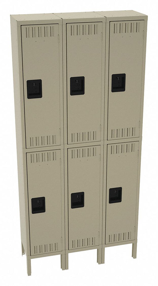 K4164 Wrdrb Lckr 2x3Lckr Sand 78 x36 x12 Assm