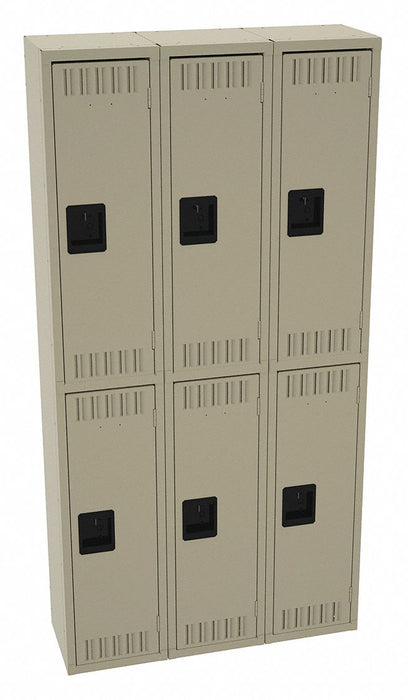 K4155 Wrdrb Lckr 2x3Lckr Sand 72 x36 x12 Assm