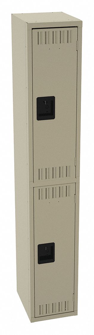 K4152 Wrdrb Lckr 2x1Lckr Sand 72 x12 x15 Assm